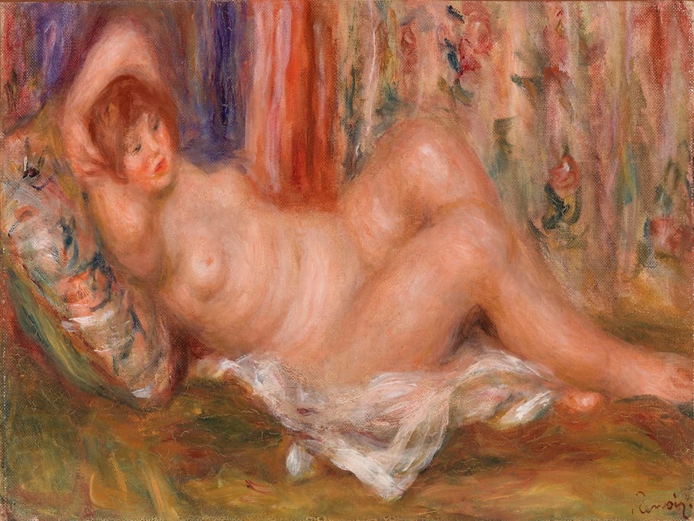 Nude Woman Reclining, Pierre Auguste Renoir