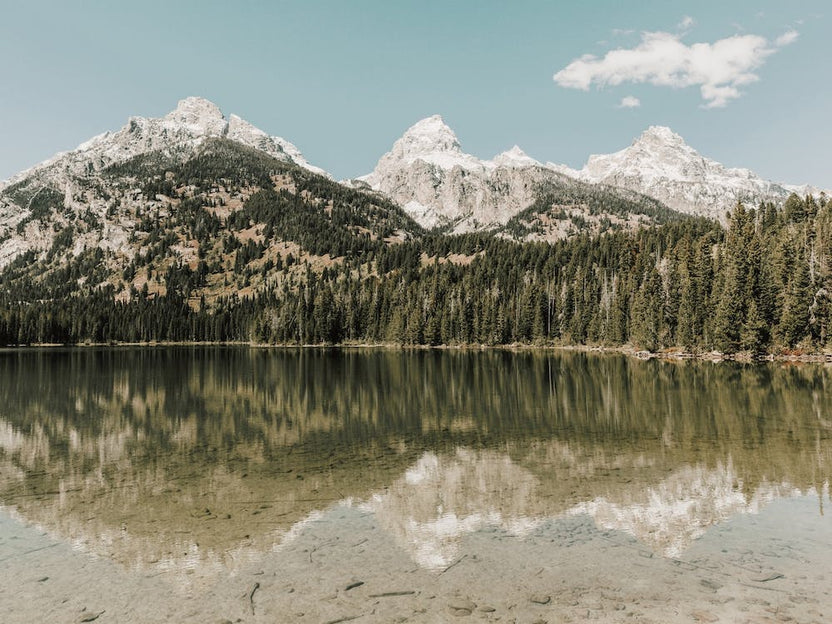 Wyoming Lake Scenery