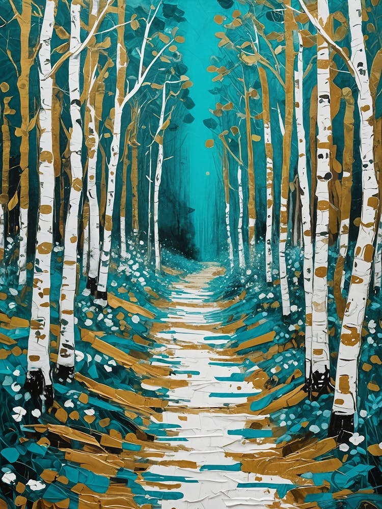 Birch Trees no3