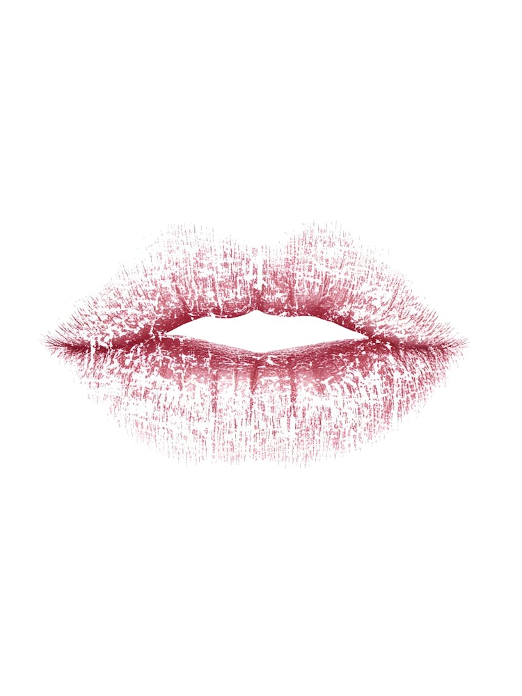 Lips Isolated On White