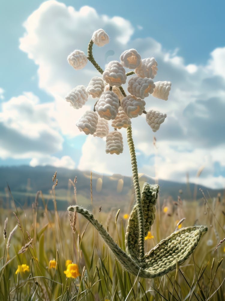 Muguet Tricoté Au Crochet 1