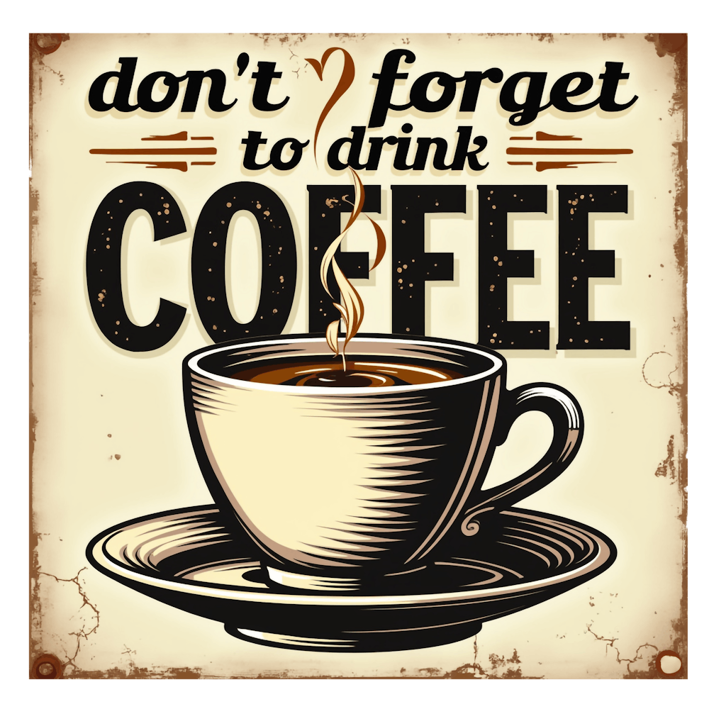Don'T Forget To Drink Coffee