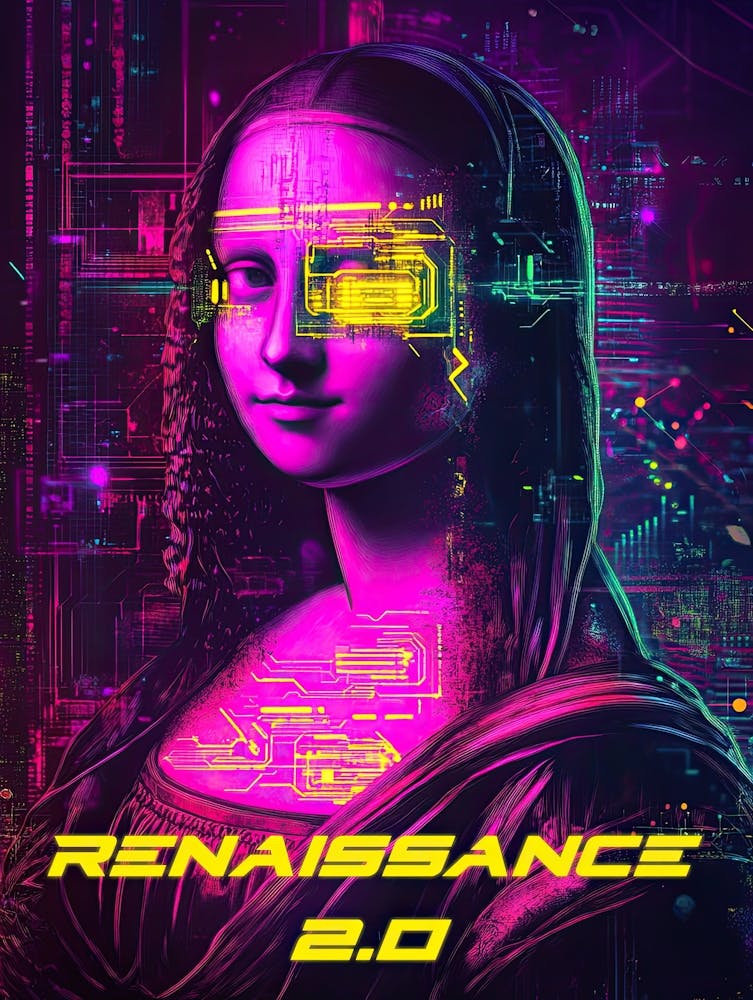 Renaissance 2 0, Cyberpunk Mona Lisa