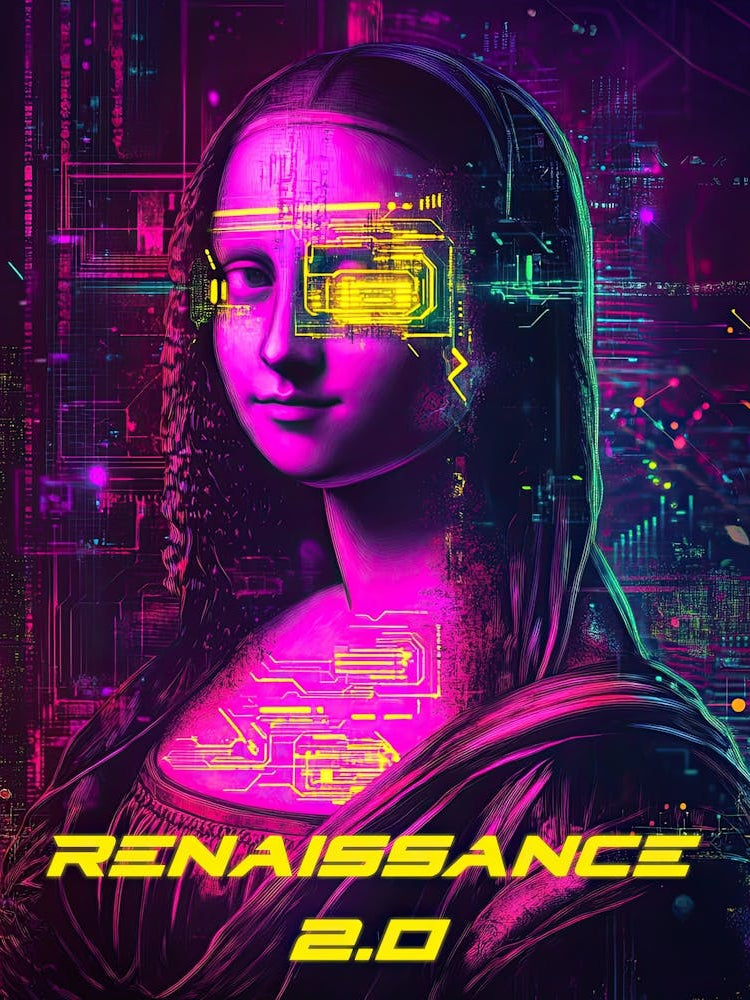 Renaissance 2 0, Cyberpunk Mona Lisa