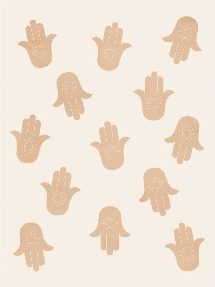 Hamsa Hands 2 Orange