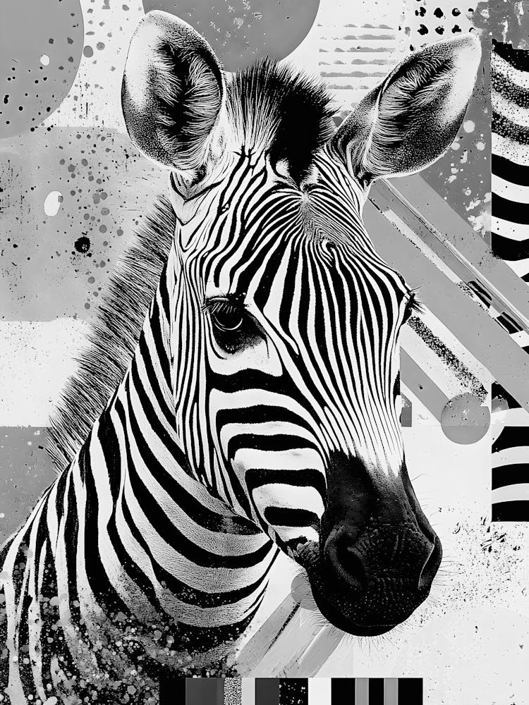Zebra Canvas Print