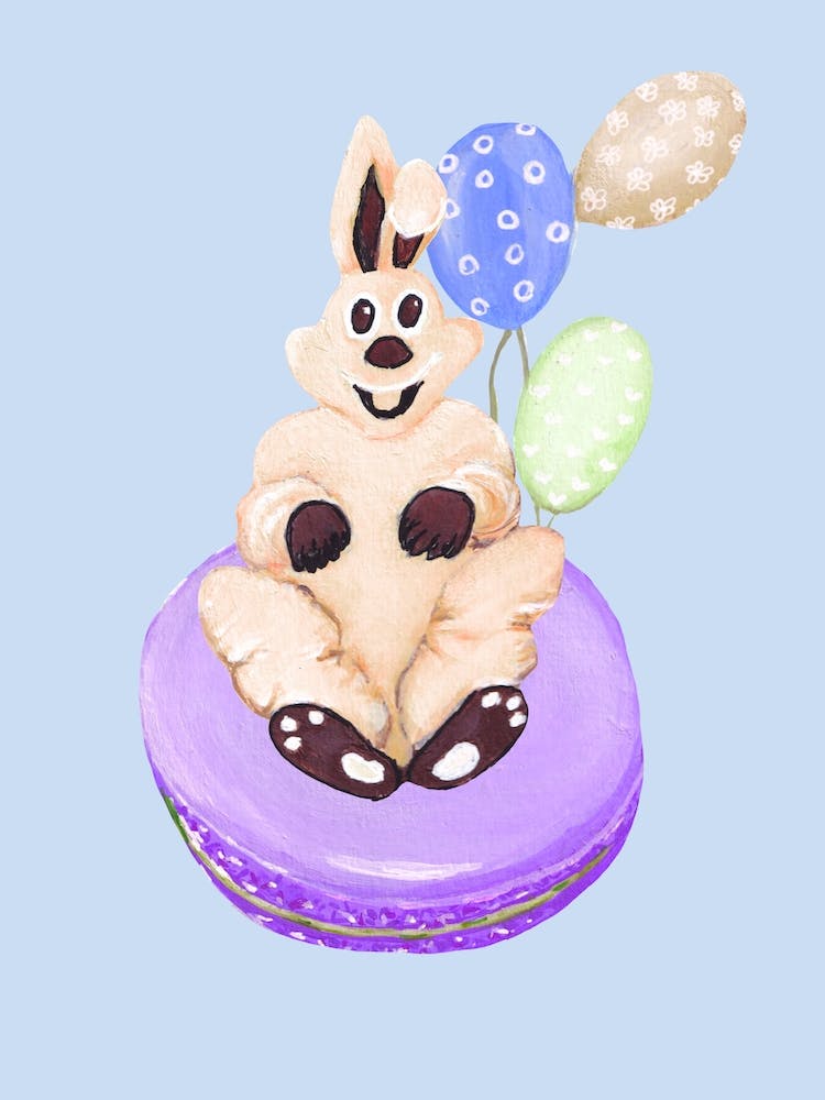 Sweet Easter Macaroons