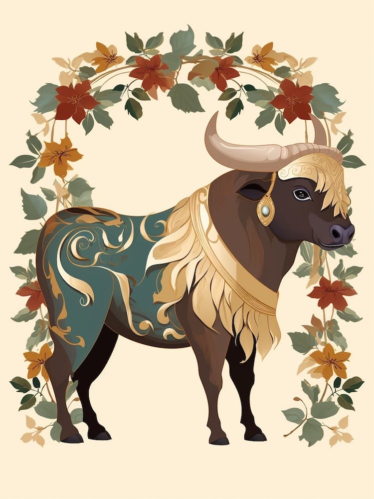 Floral Bull3