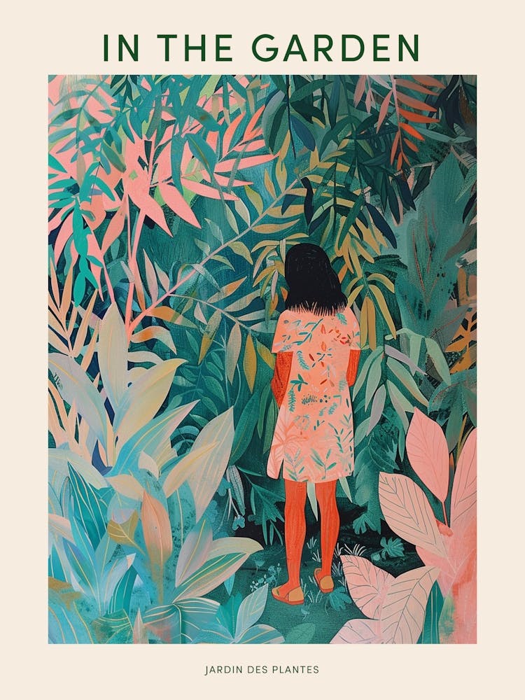 In The Garden Poster Jardin Des Plantes France 2