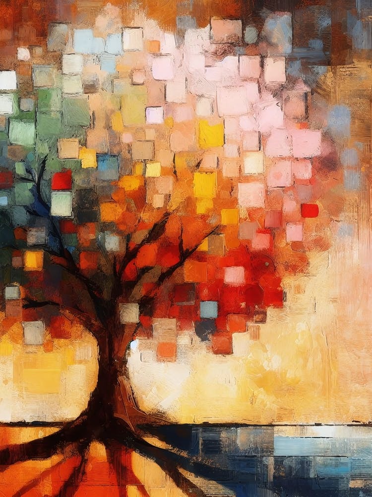 Abstract Tree Painting 3