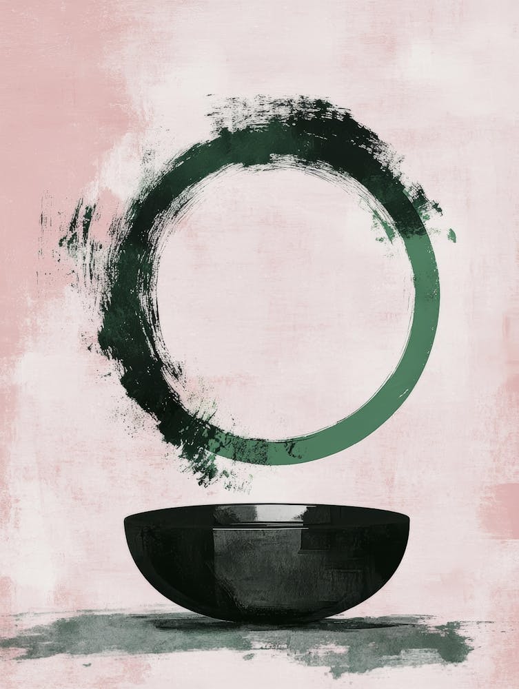 Zen Bowl Canvas Print