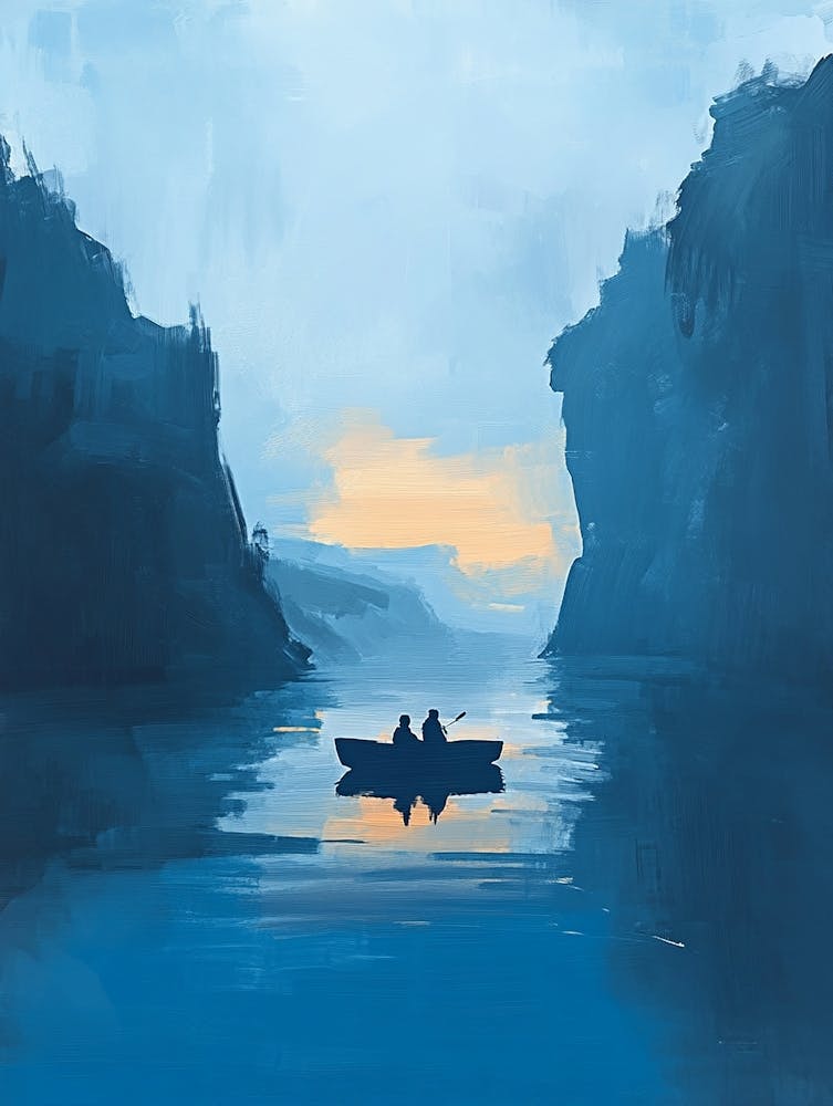 Sunset On The Lake