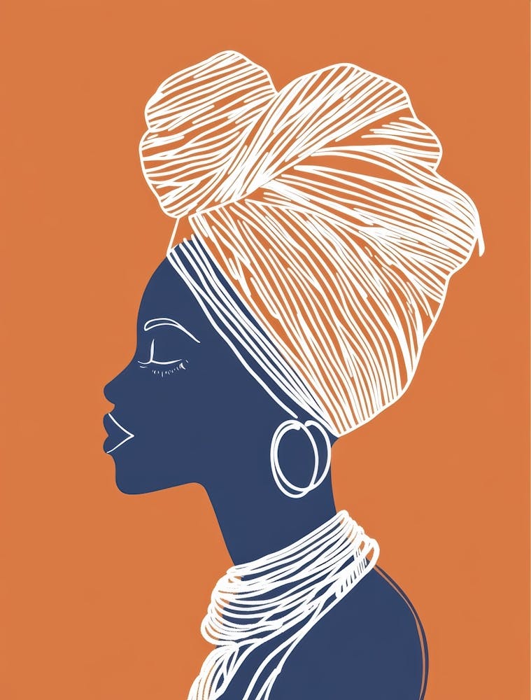 Portrait Of African Woman 91