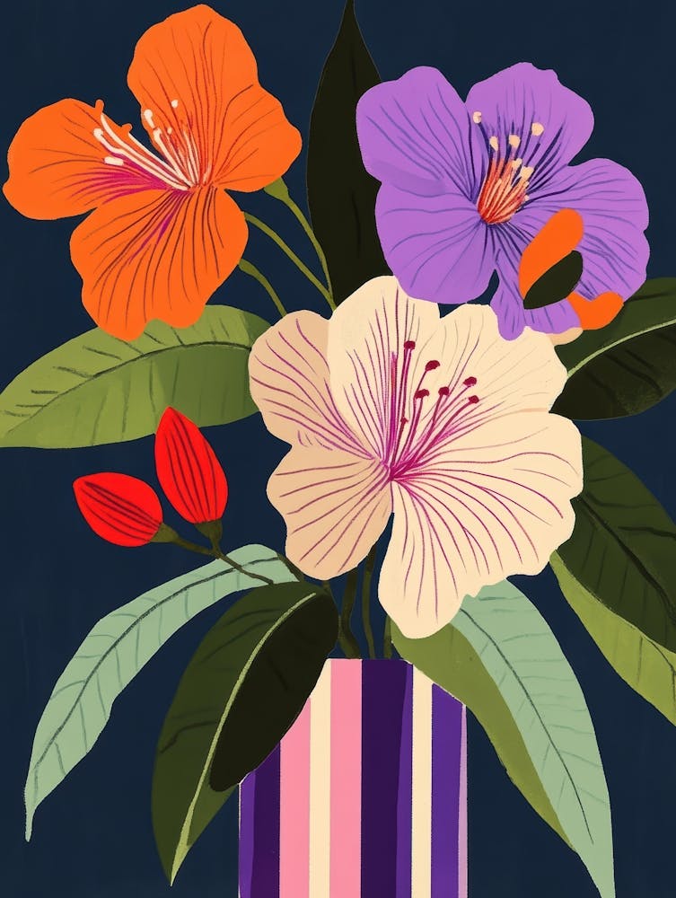 Flowers In A Vase 196