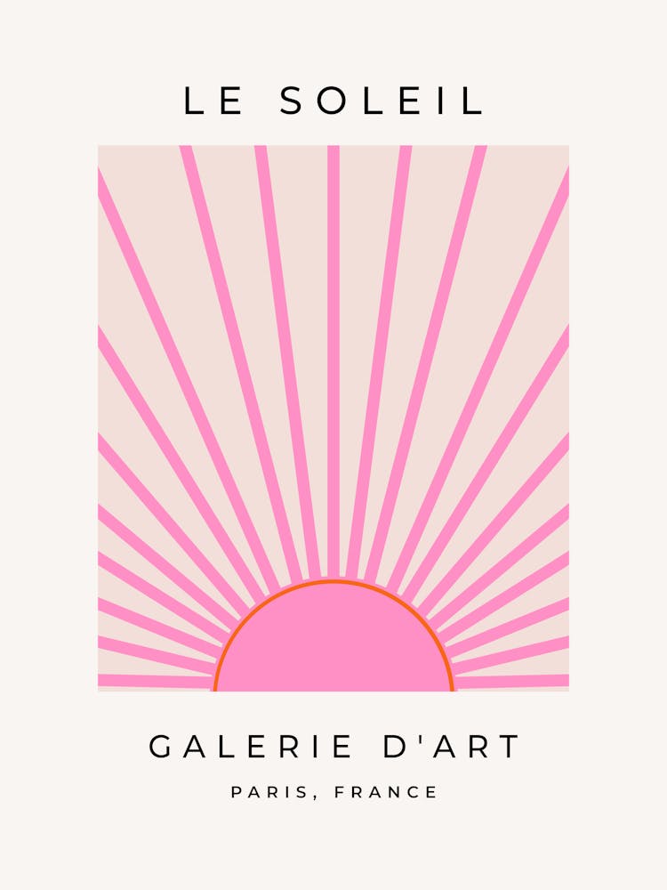 Le Soleil | 01 - Pink Sunshine
