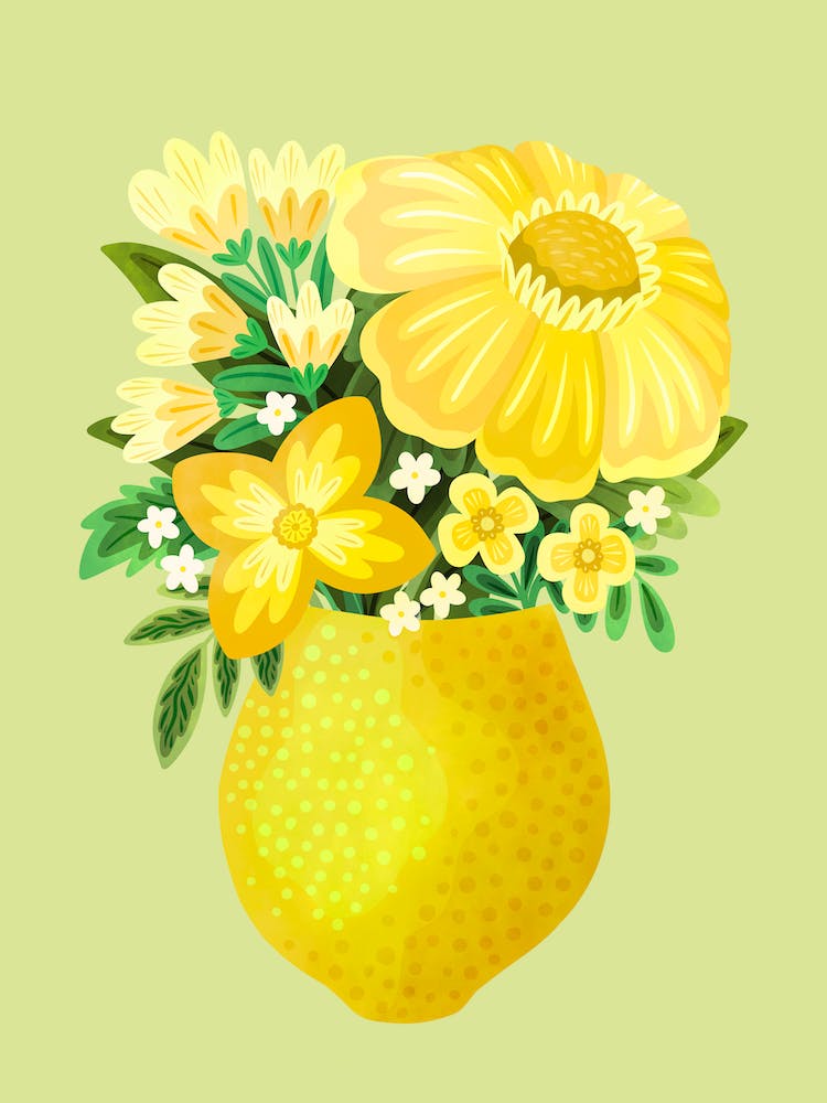 Vase Citron