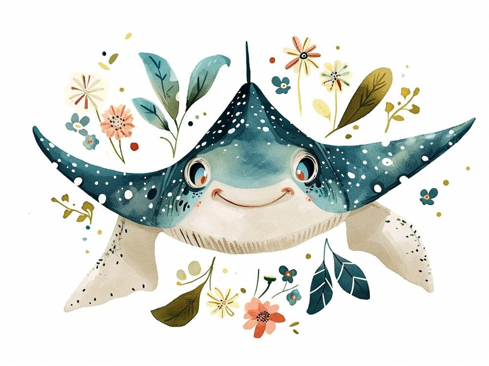 Little Floral Stingray
