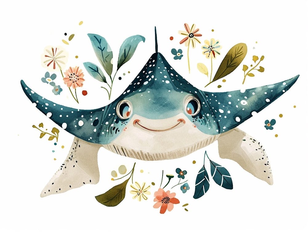 Little Floral Stingray