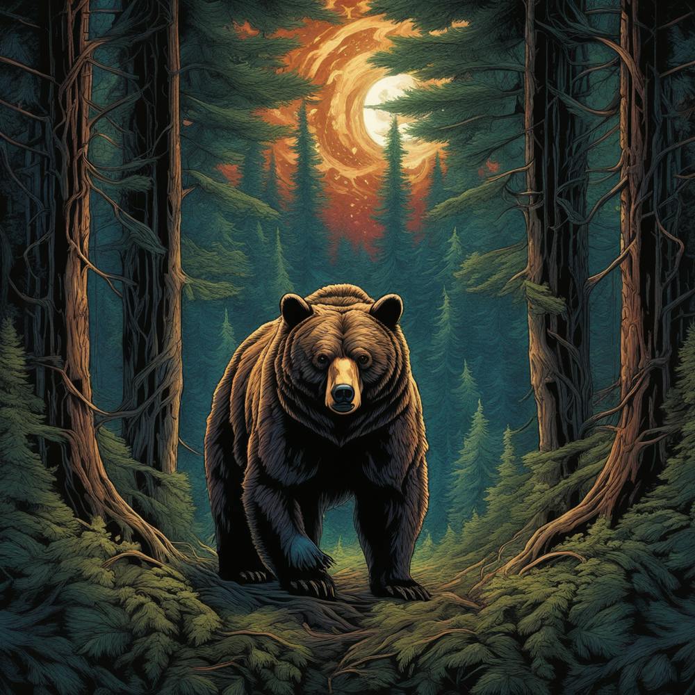 Bear In The Woods 17