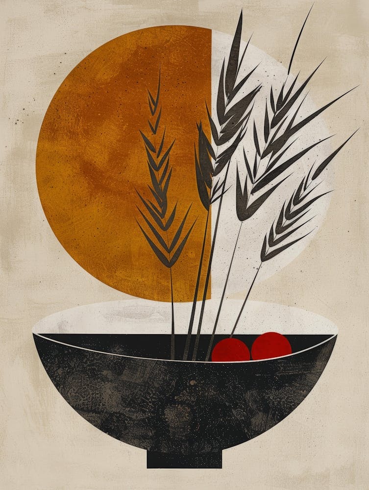 Wheat In A Bowl