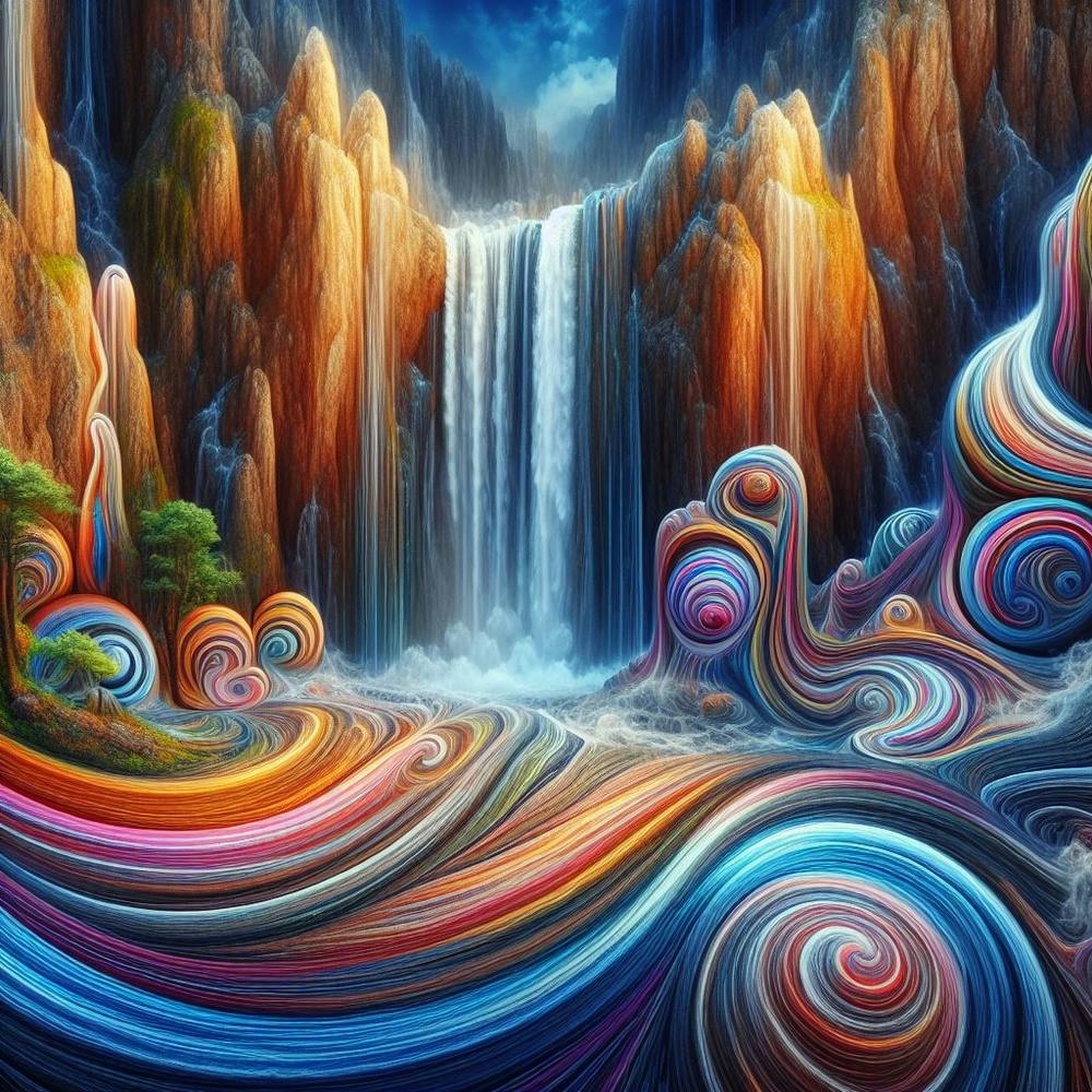 Hypnotic Dreams Waterfall