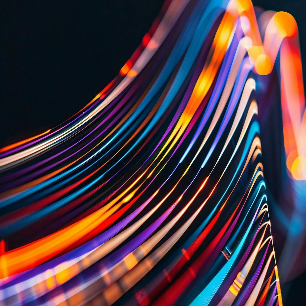 Abstract Light Streaks