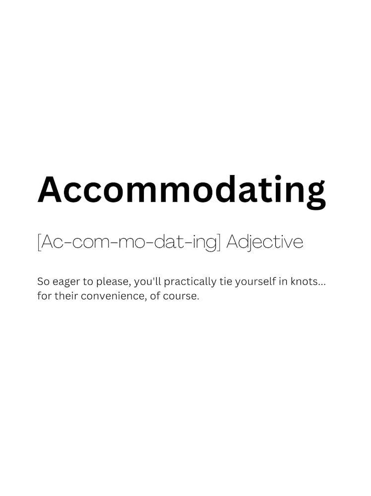 Accommodating Definition Meaning