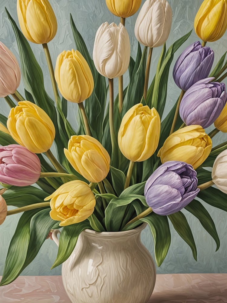 Pastel Tulips no1