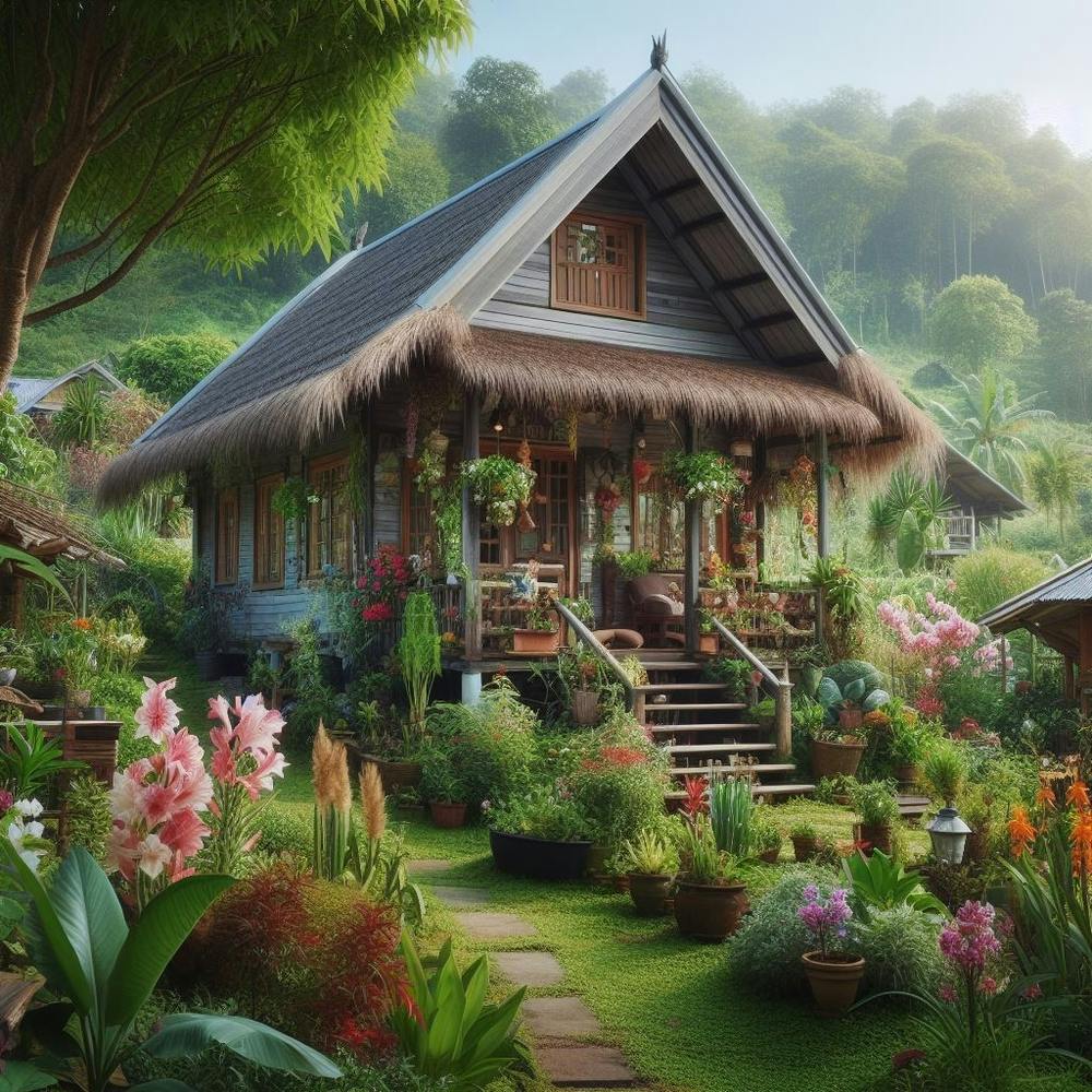 Thai House In The Garden