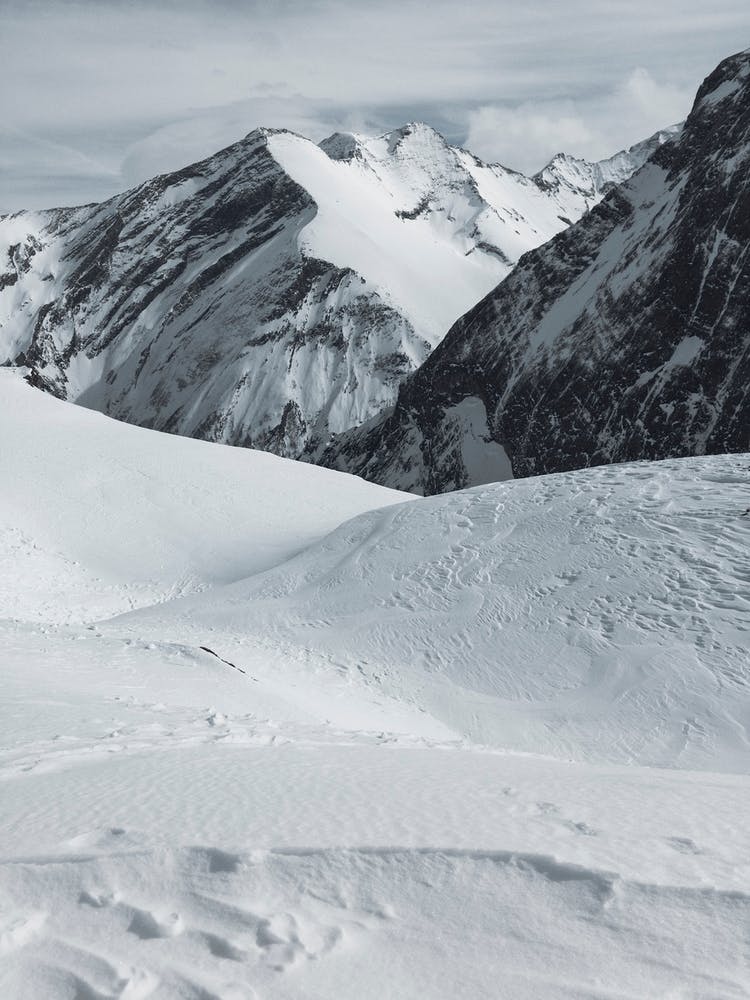 Snow On The Austrian Alps I