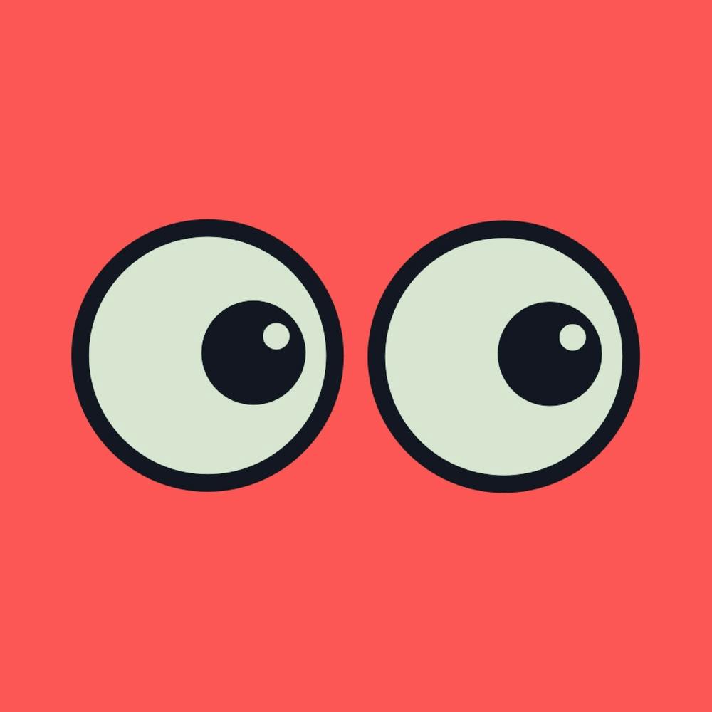 I See You Eyes Light Red