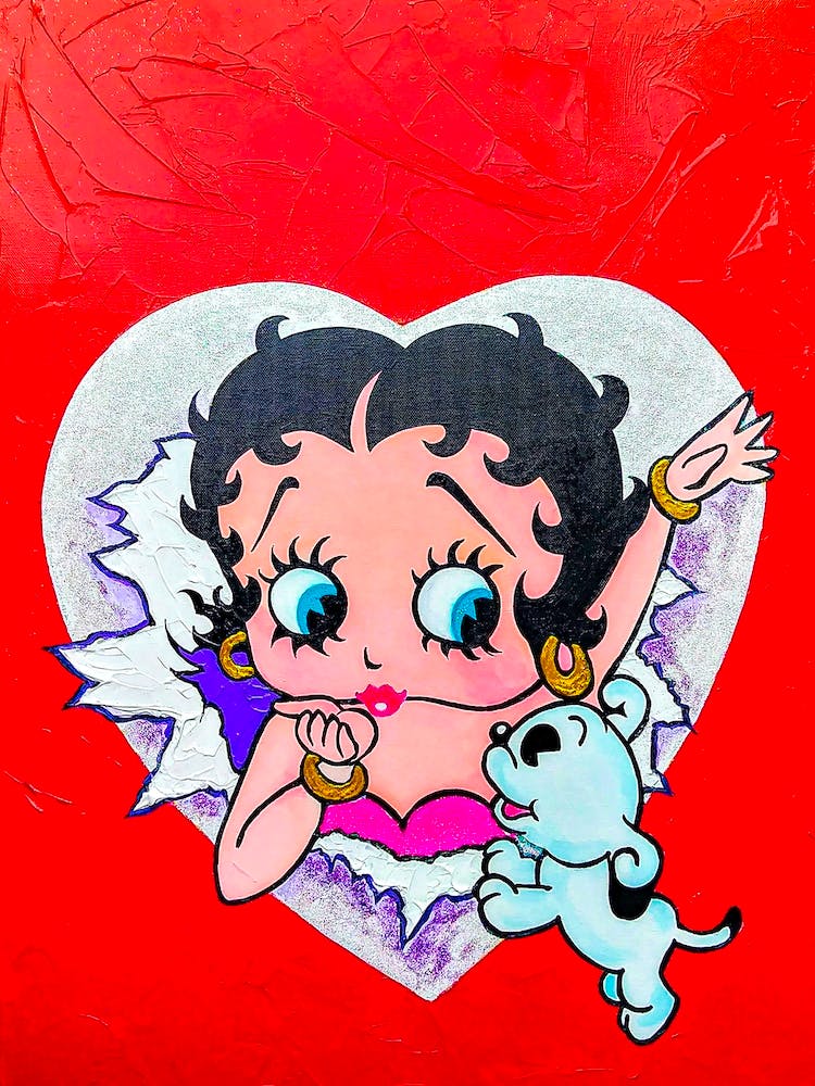 BETTY BOOP | HQ Vector version | POP ART WORLD 2023 | www.popart.world