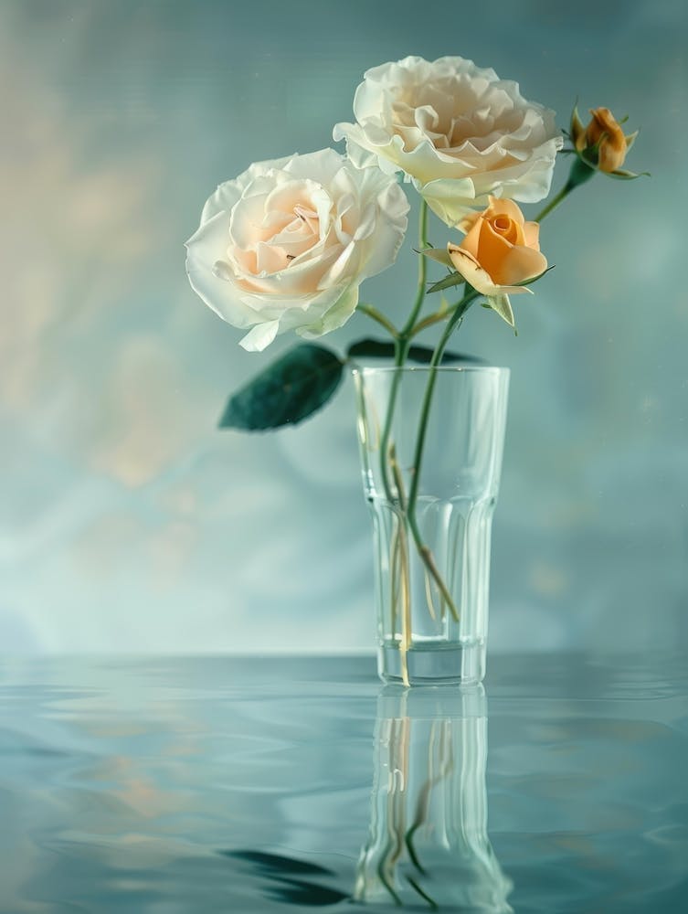 Roses In A Vase 1