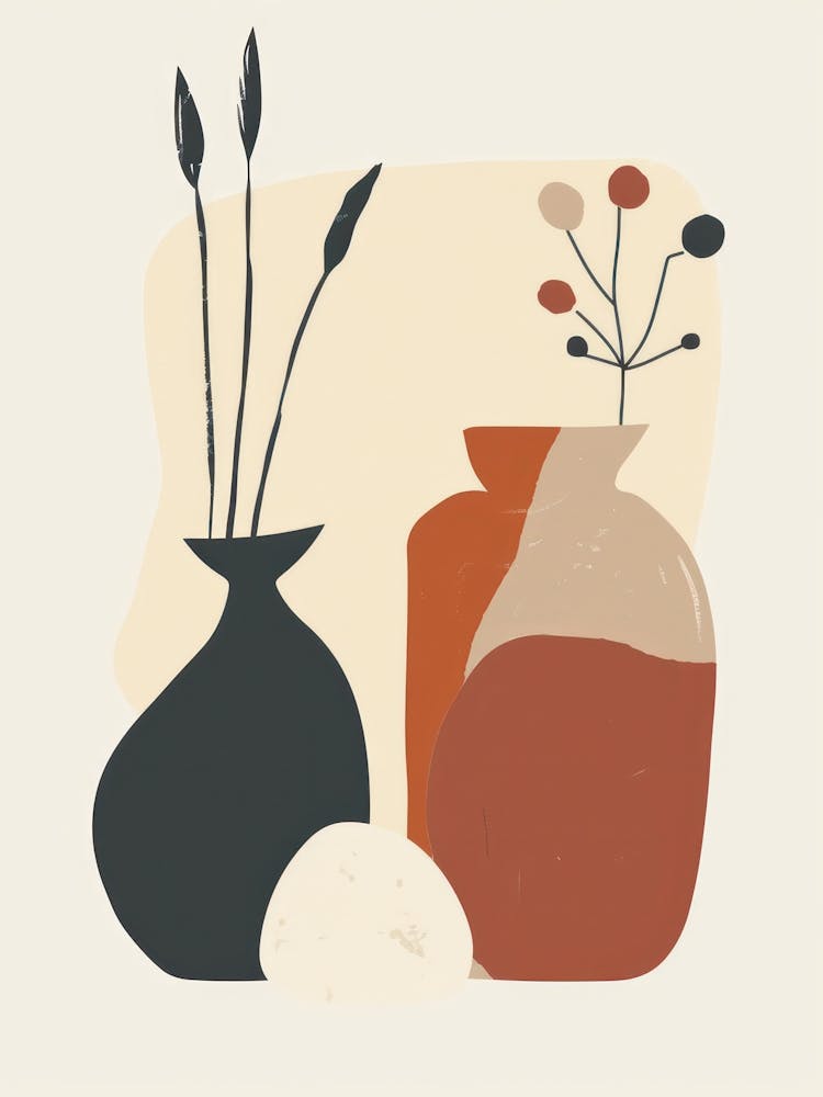 Cute Objects Abstract Illustration 5