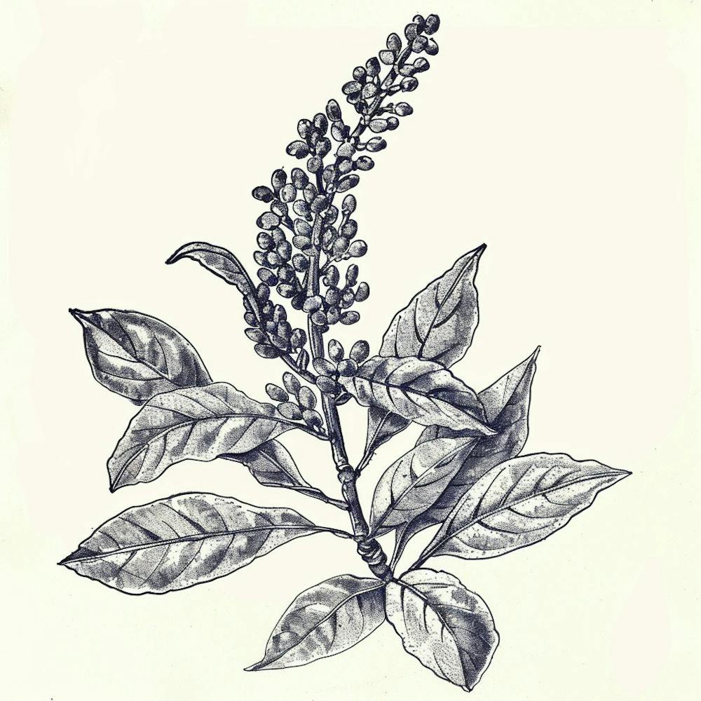 Drawing Of A Plant