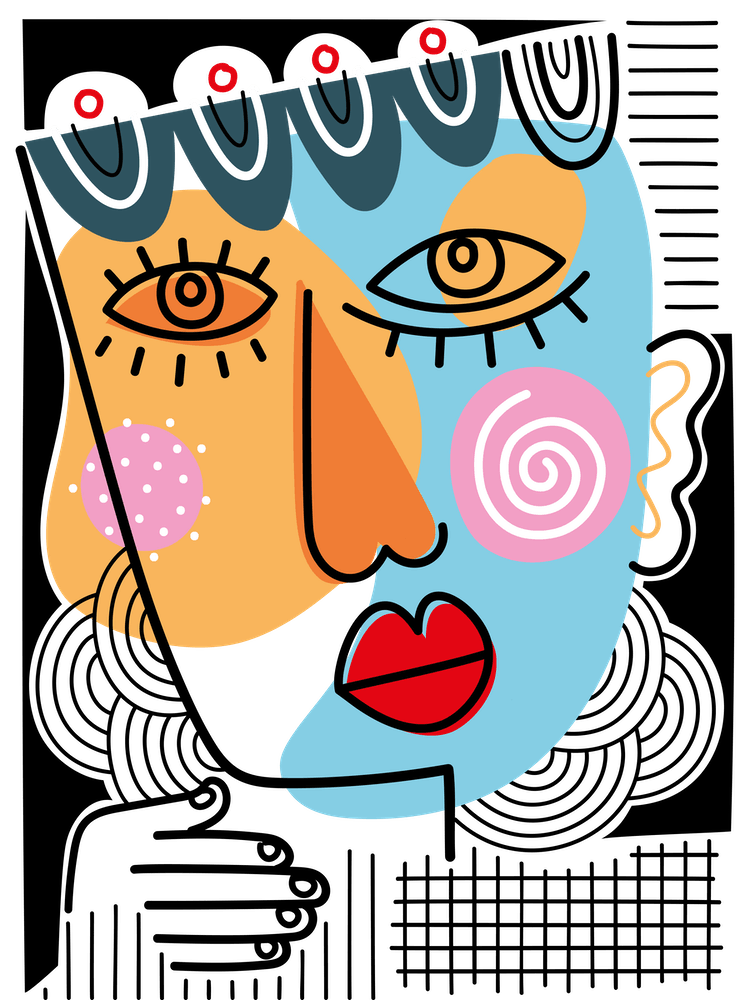 Abstract Faces-[Vol.2]-2/3