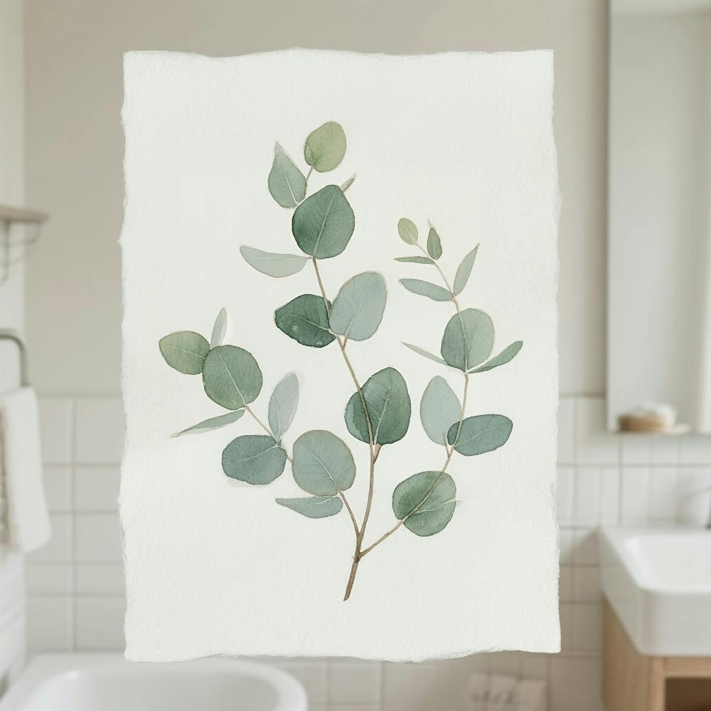 Eucalyptus Leaf Print
