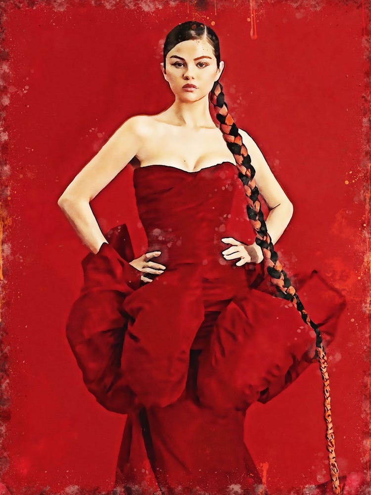 Selena Gomez Red Dress