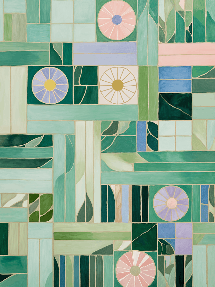 Tropical Mosaic no1