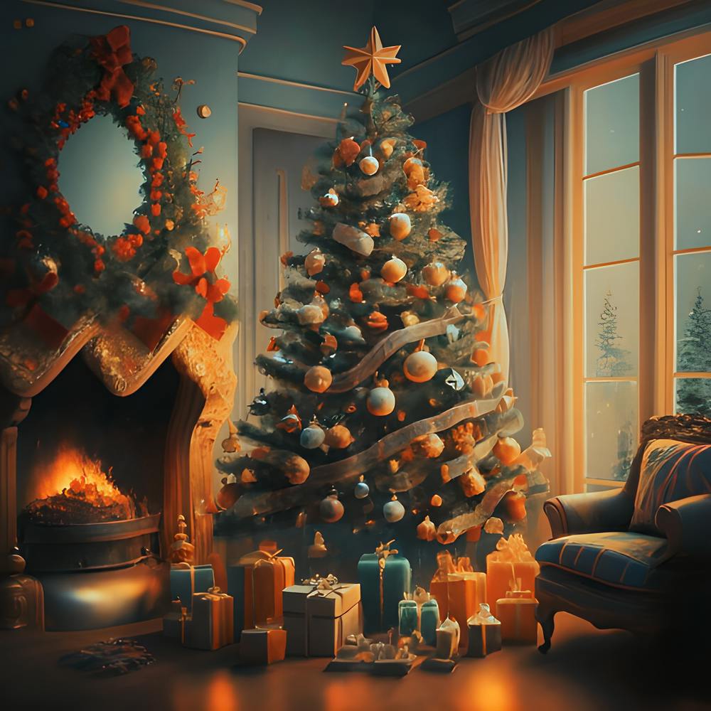 Christmas Tree with Presents (Winter 2023)