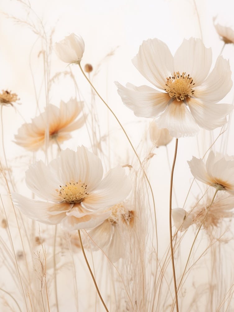Boho Getrocknete Blumen Cosmos 4