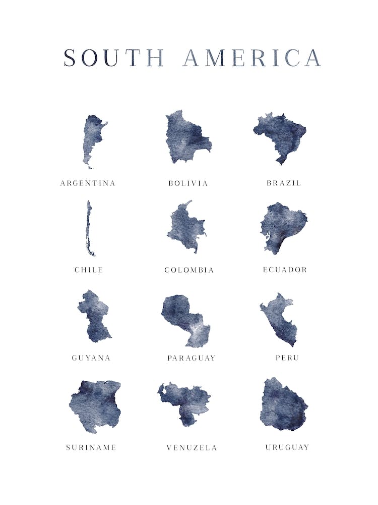 Countries Of South America