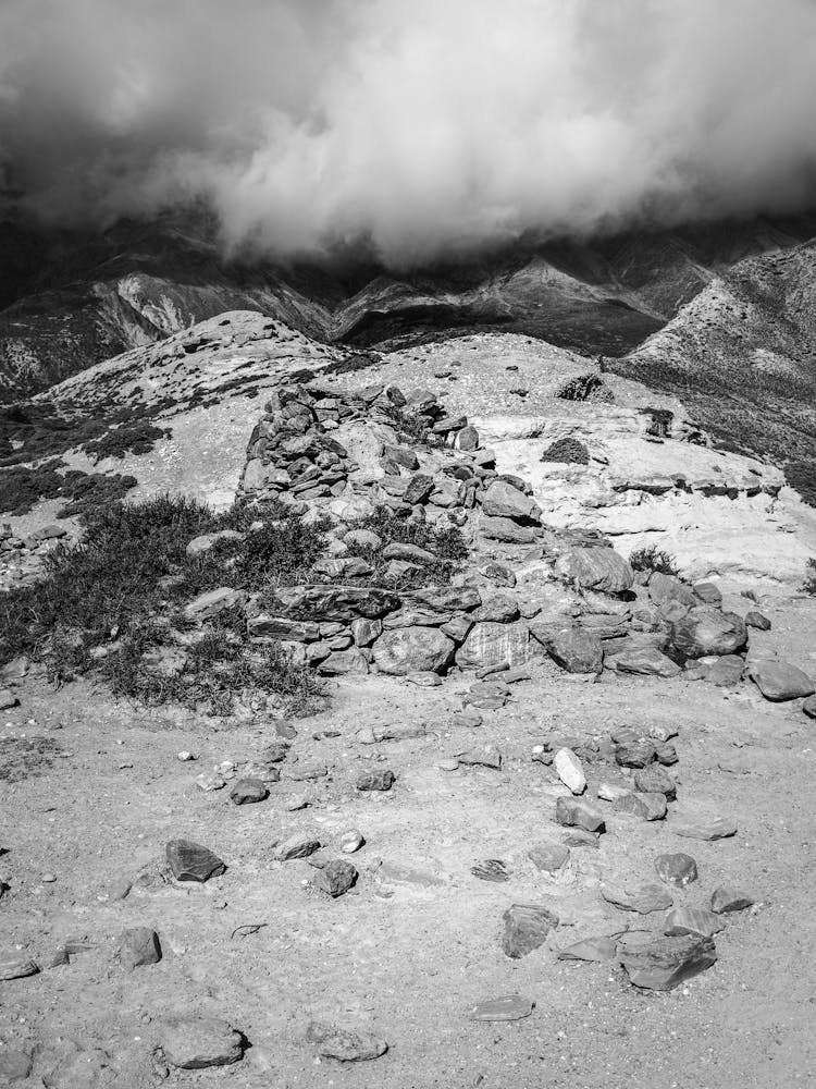 Storm Clouds Over The Himalayas