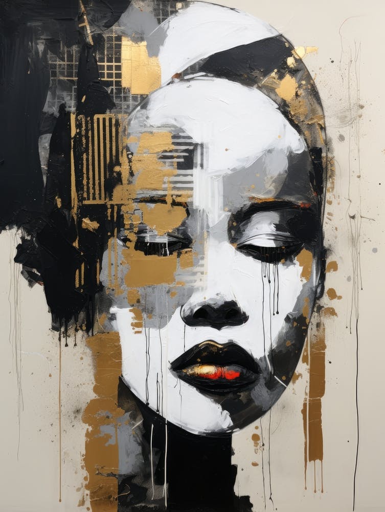 Gold And Black 1