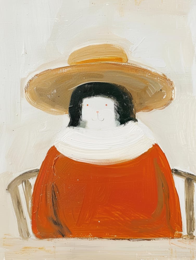 Woman In A Hat 66