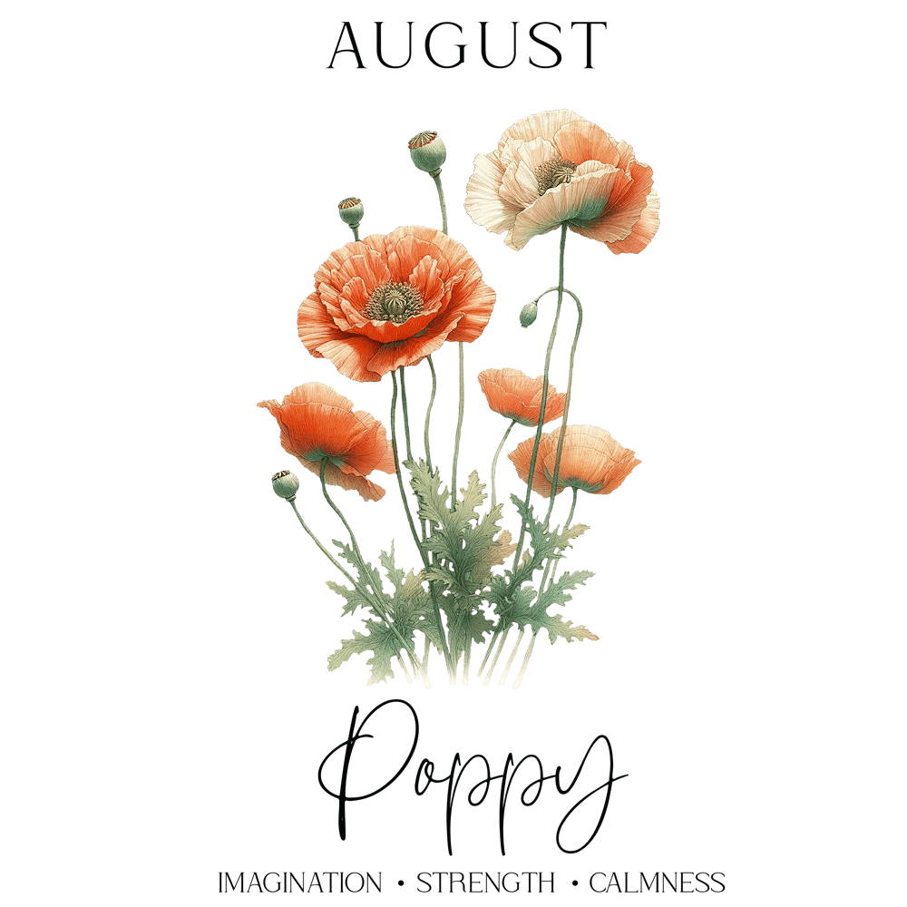 Poppy - August Birthday