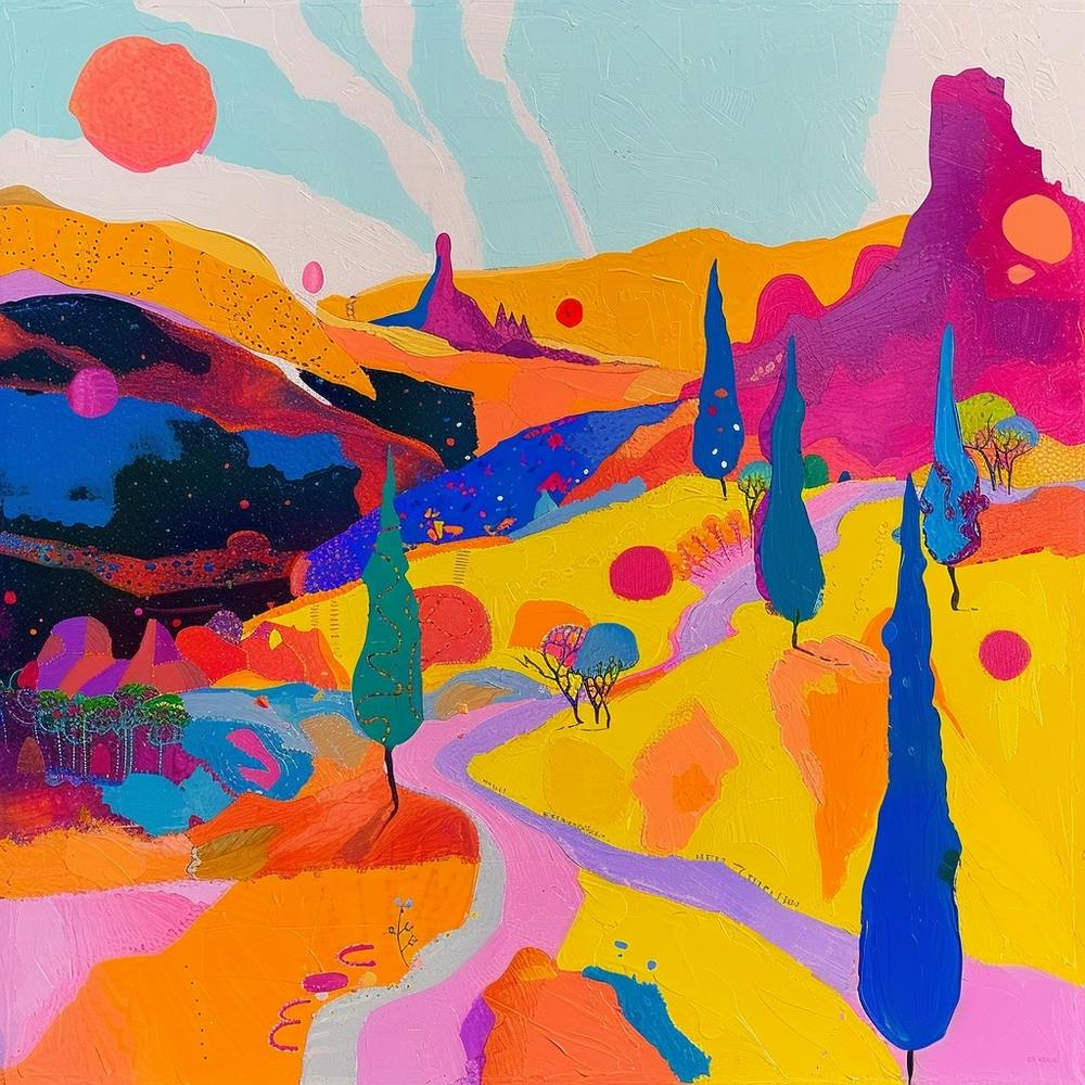 Abstract Travel Collection Montenegro 3