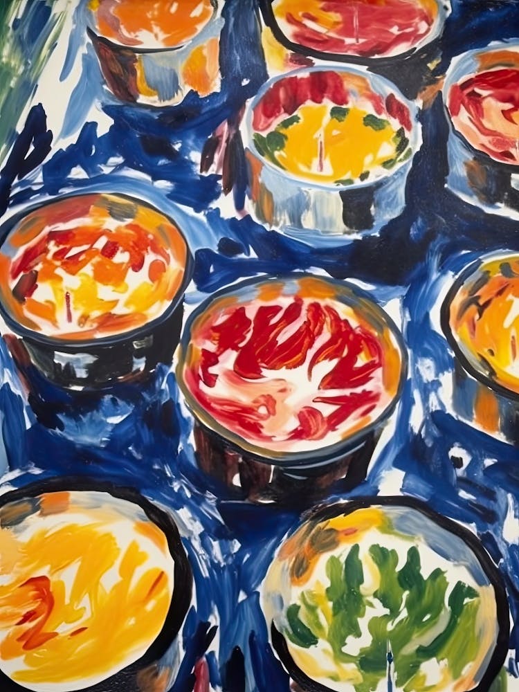 Creme Brulee Painting 4