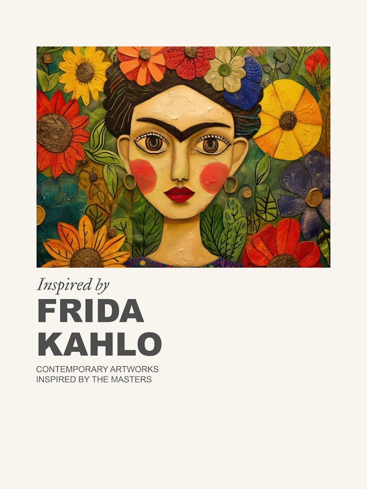 Museum Poster Inspired By Frida Kahlo 1