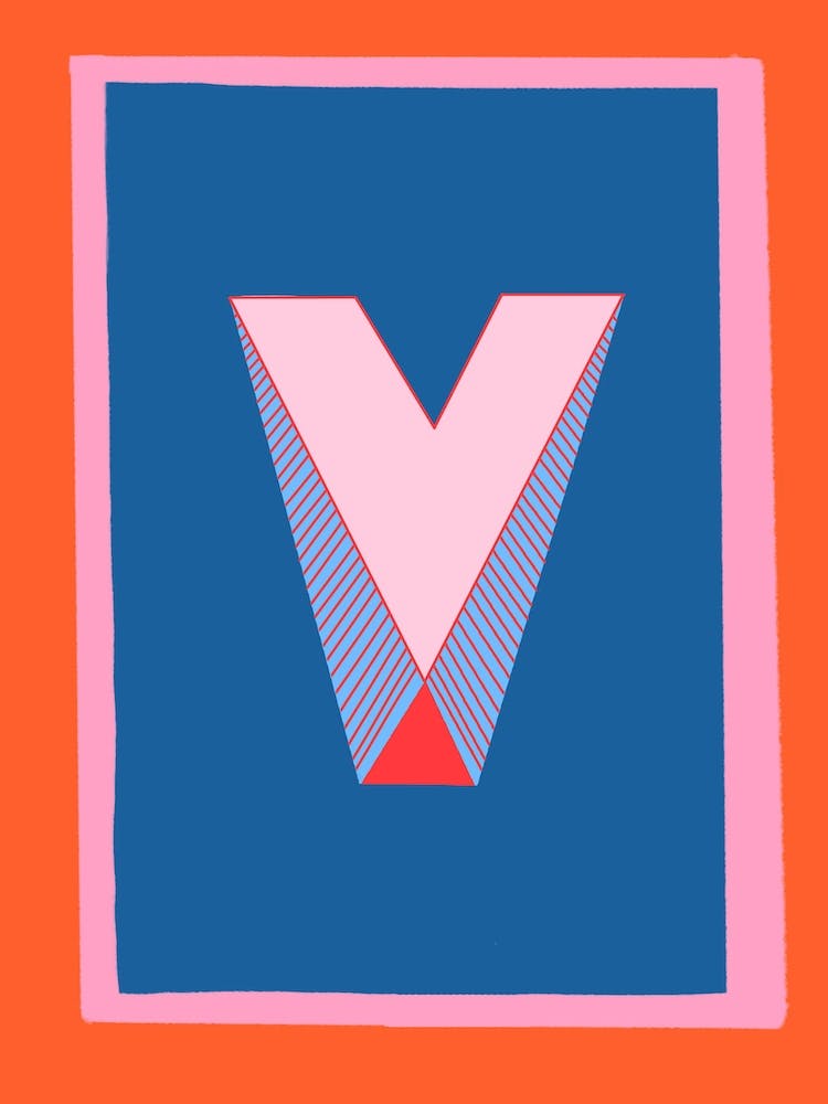 V